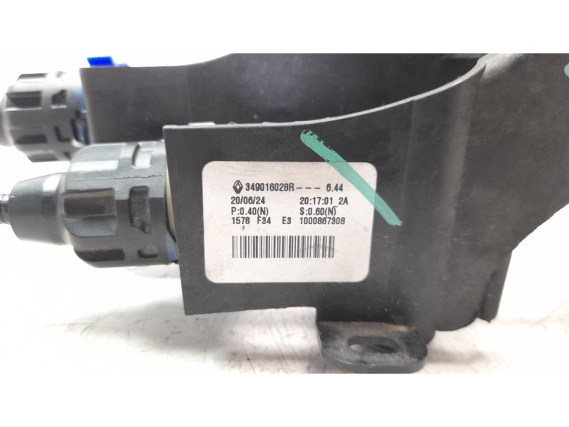Recambio de palanca cambio para renault clio v 1.5 blue dci diesel fap referencia OEM IAM 349016028R  