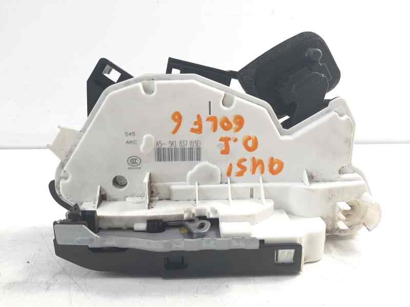 Recambio de cerradura puerta trasera derecha para volkswagen golf vi (5k1) 1.6 tdi dpf referencia OEM IAM 5K4839016M CRDVW1012 