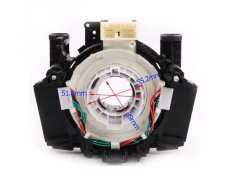 Recambio de anillo airbag para nissan note (e11e) referencia OEM IAM 25560BT25A 88F0657 EASNS003