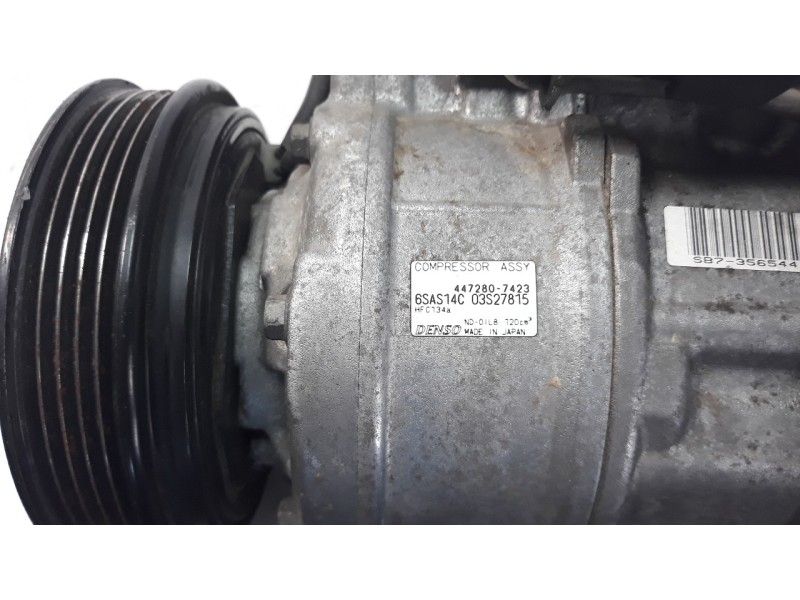 Recambio de compresor aire acondicionado para mercedes-benz clase a (w176) 2.1 cdi cat referencia OEM IAM 4472807423 6SAS14C 03S
