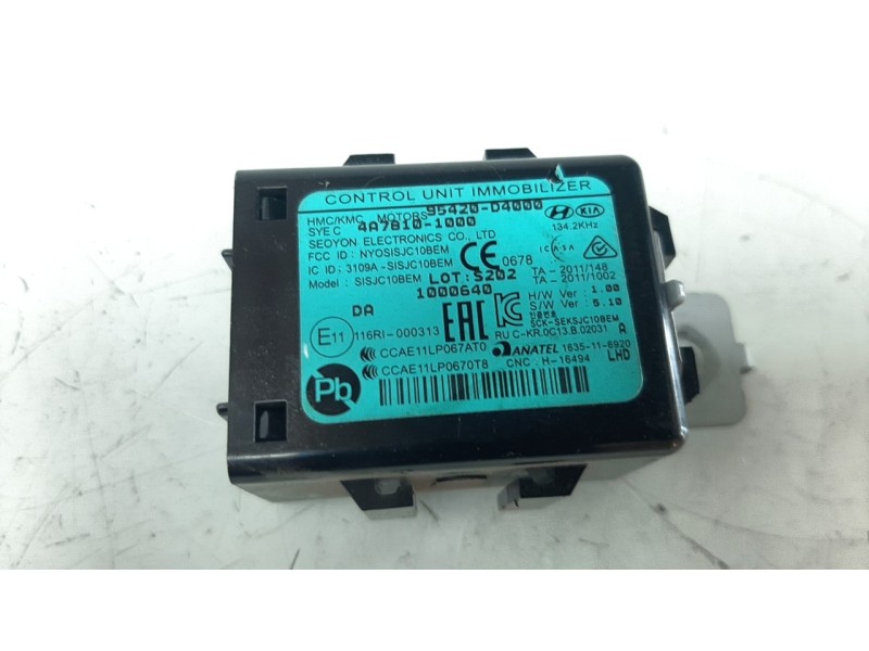 Recambio de modulo electronico para kia stonic (ybcuv) 1.0 tgdi cat referencia OEM IAM 95420D4000  