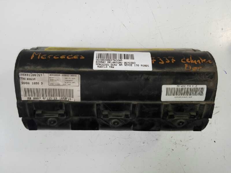 Recambio de airbag delantero derecho para mercedes-benz clase slk (w170) roadster 230 compressor (170.447) referencia OEM IAM 21