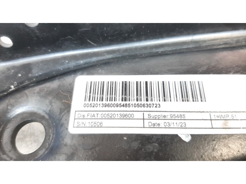 Recambio de brazo suspension delantero izquierdo para fiat panda (319) base (2020) referencia OEM IAM 52013960  ZWDFT031