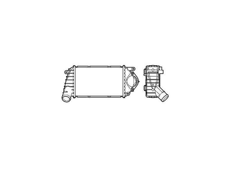 Recambio de intercooler para volkswagen polo berlina (6n2) 1.4 tdi referencia OEM IAM 6E0145805B 30849 862374X
