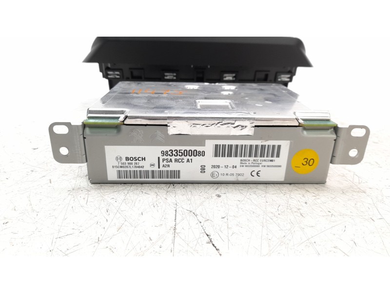 Recambio de pantalla multifuncion para peugeot 208 (p2) 1.2 puretech referencia OEM IAM 983812968000  