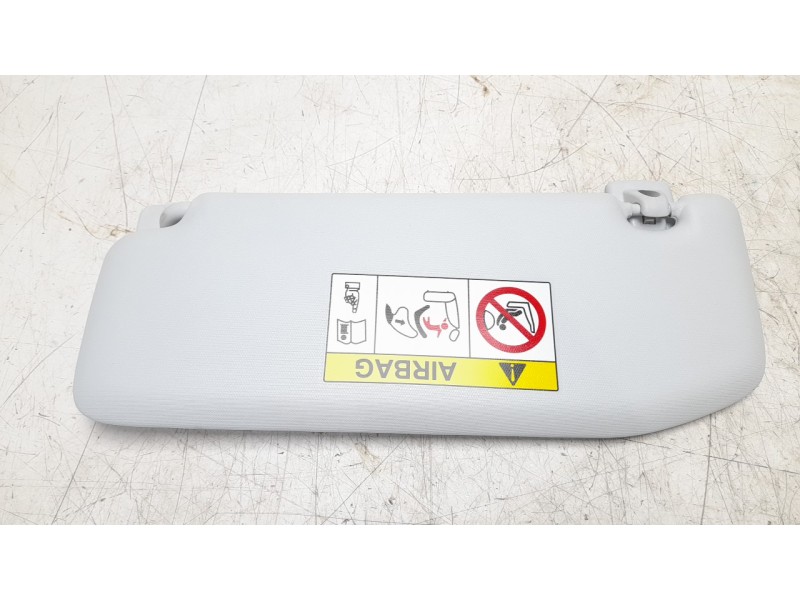 Recambio de parasol derecho para peugeot 208 (p2) 1.2 puretech referencia OEM IAM 98100807PR  