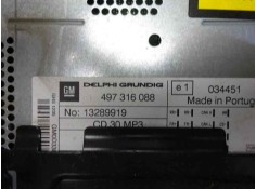 Recambio de sistema audio / radio cd para opel corsa d enjoy referencia OEM IAM 13289919 497316088  2