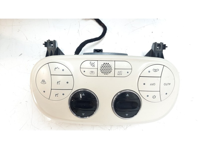 Recambio de mando climatizador para fiat nuova 500 (150) 1.2 cat referencia OEM IAM 735629318  