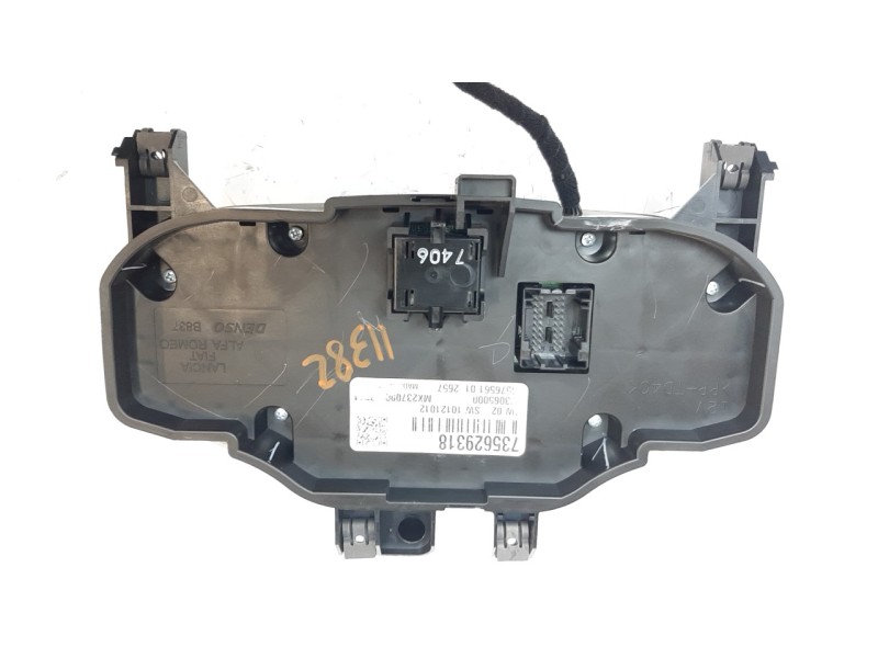 Recambio de mando climatizador para fiat nuova 500 (150) 1.2 cat referencia OEM IAM 735629318  