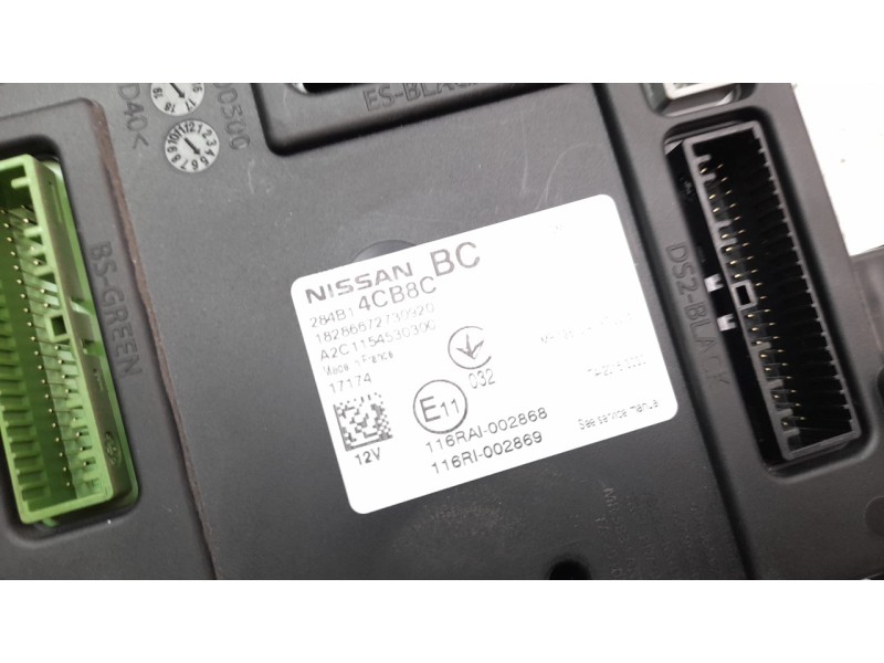 Recambio de modulo electronico para nissan qashqai (j11) 1.2 16v cat referencia OEM IAM 284B14CB8C  