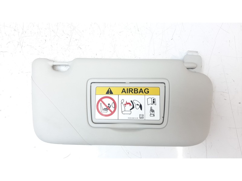 Recambio de parasol derecho para ford fiesta (ce1) 1.0 ecoboost cat referencia OEM IAM H1BBA04100AF3ZHE  