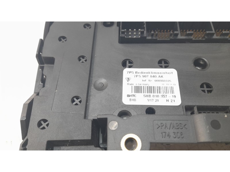 Recambio de mando climatizador para porsche cayenne (typ 92aa) s diesel referencia OEM IAM 7P5907040AK  