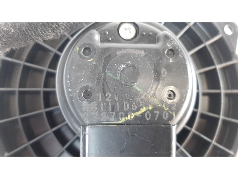 Recambio de ventilador calefaccion para mazda cx-5 2.2 turbodiesel cat referencia OEM IAM 672700701 HB111D651 