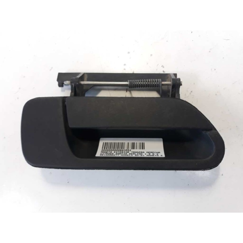 Recambio de maneta exterior trasera derecha para citroen xantia berlina 1.9 d x referencia OEM IAM 9610006977  
