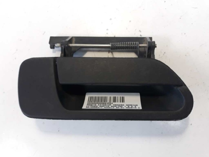 Recambio de maneta exterior trasera derecha para citroen xantia berlina 1.9 d x referencia OEM IAM 9610006977  