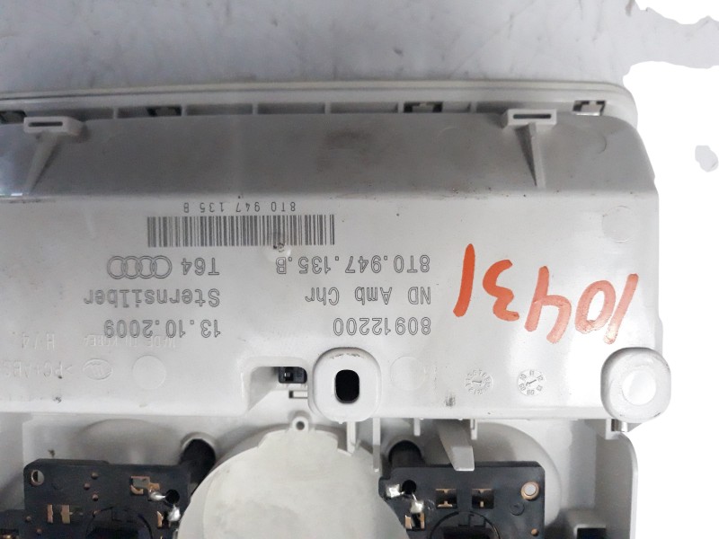 Recambio de luz interior para audi a4 ber. (b8) 2.0 16v tdi referencia OEM IAM 8T0947139B  