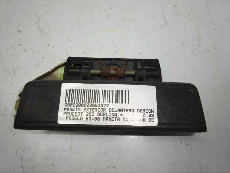 Recambio de maneta exterior delantera derecha para peugeot 205 berlina referencia OEM IAM   