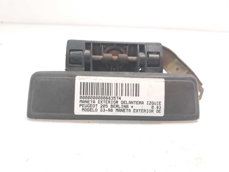 Recambio de maneta exterior delantera izquierda para peugeot 205 berlina referencia OEM IAM   