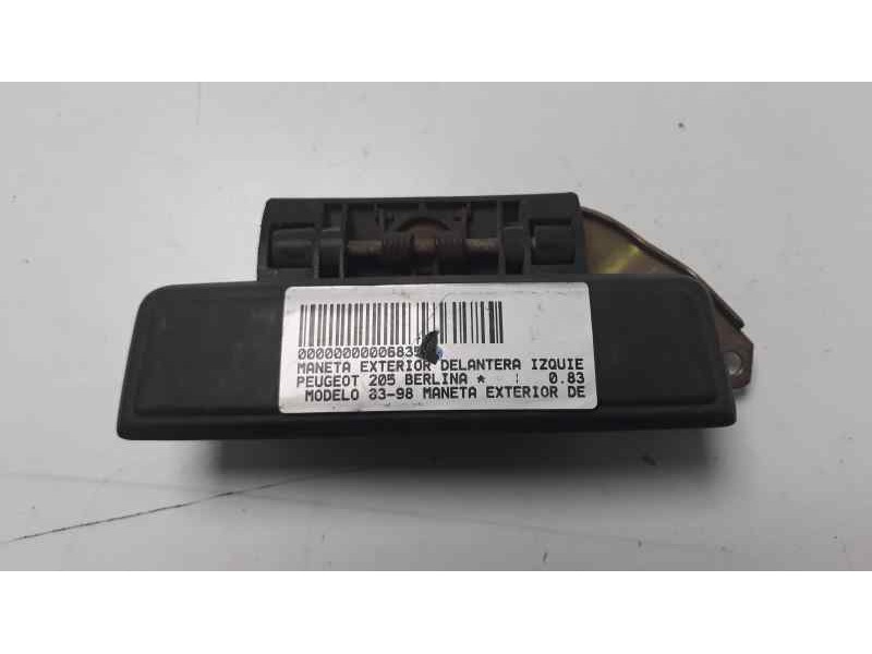 Recambio de maneta exterior delantera izquierda para peugeot 205 berlina referencia OEM IAM   