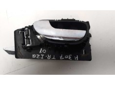 Recambio de maneta interior delantera izquierda para peugeot 307 (s1) xr referencia OEM IAM 9634768677  