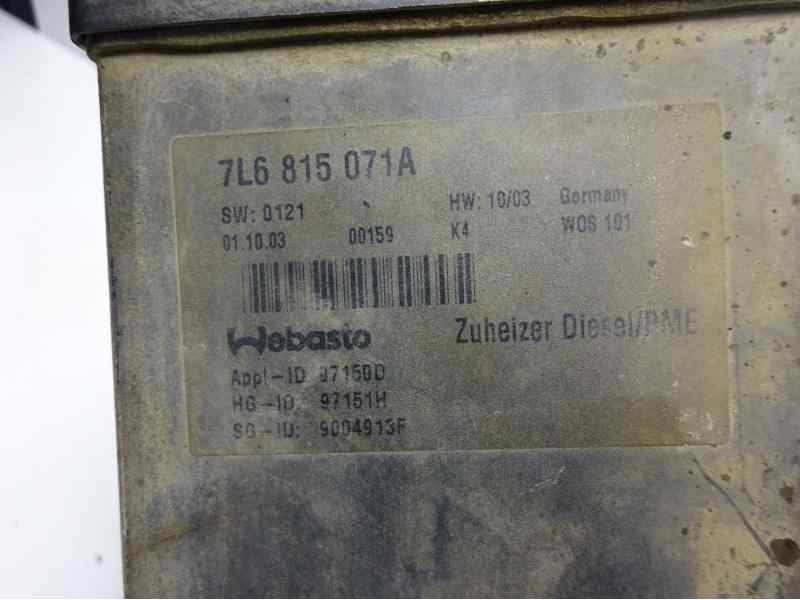 Recambio de valvula intercambio de calefaccion para volkswagen touareg (7la) tdi v10 referencia OEM IAM 7L6815071A  