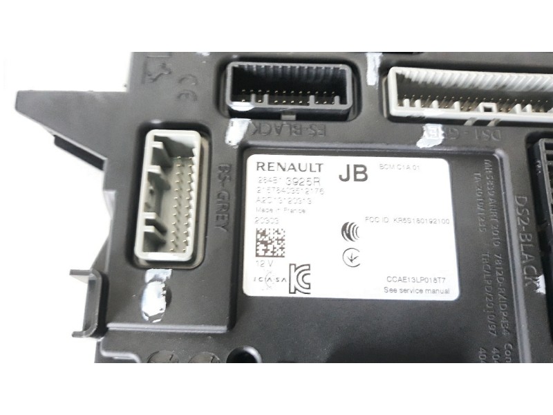 Recambio de modulo electronico para renault captur ii 1.0 tce referencia OEM IAM 284B13925R  