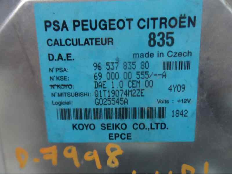 Recambio de modulo electronico para citroen c2 1.4 hdi referencia OEM IAM 9653703580  