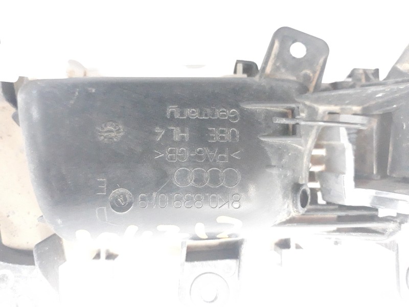 Recambio de maneta interior trasera izquierda para audi a4 ber. (b8) 2.0 16v tdi referencia OEM IAM 8K0839019E  
