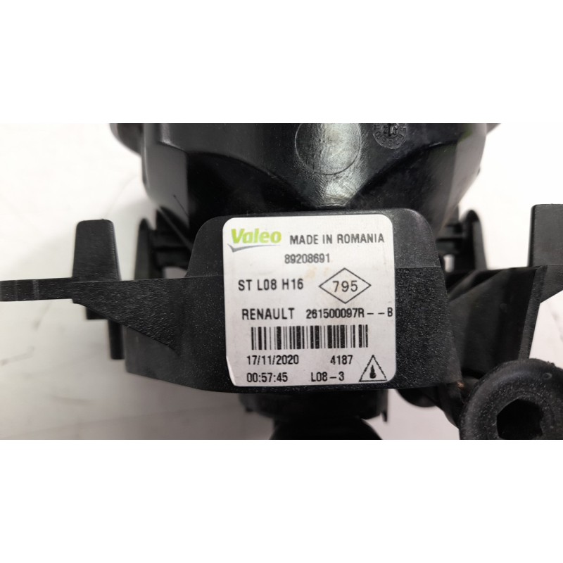 Recambio de faro antiniebla izquierdo para dacia duster ii 1.5 blue dci diesel fap cat referencia OEM IAM 261500097R 10119960006
