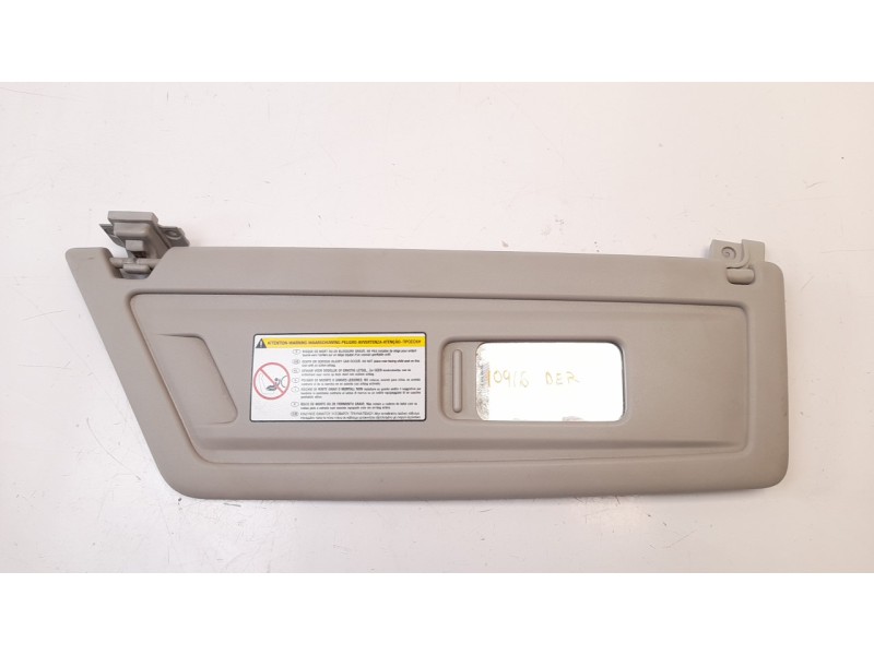 Recambio de parasol derecho para citroen c4 picasso 1.6 16v hdi fap referencia OEM IAM 8143XH  