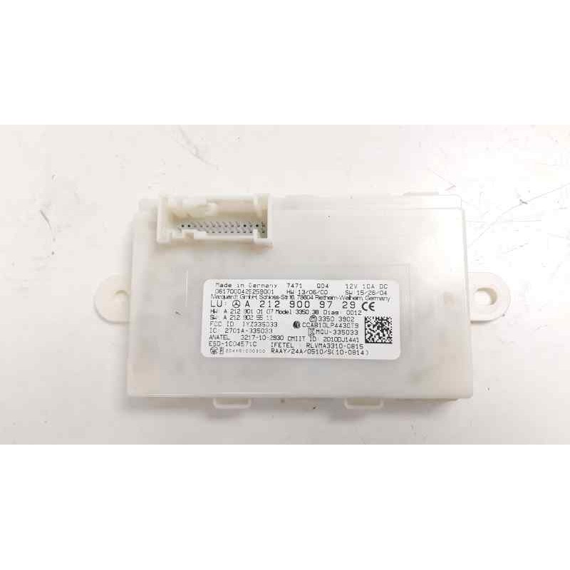 Recambio de modulo electronico para mercedes-benz clase cla (w117) cla 220 cdi (117.303) referencia OEM IAM A2129009729  