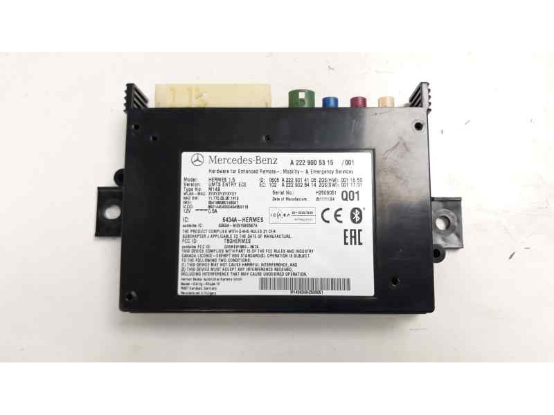 Recambio de modulo electronico para mercedes-benz clase cla (w117) cla 220 cdi (117.303) referencia OEM IAM A2229005315  