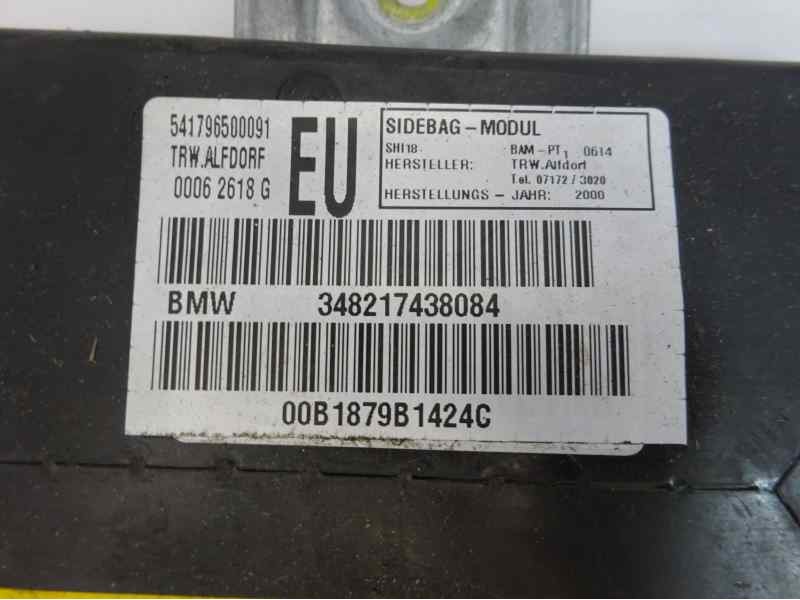 Recambio de airbag lateral derecho para bmw serie 3 berlina (e46) 320d referencia OEM IAM 348217438084 00B1879B1424C 