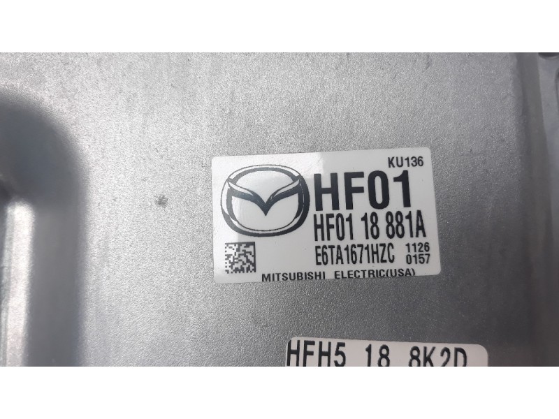 Recambio de centralita motor uce para mazda 3 berlina (bp) referencia OEM IAM HF0118881A E6TA1671HZC 