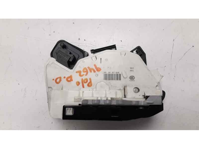 Recambio de cerradura puerta delantera derecha para volkswagen polo (6c1) edition bluemotion referencia OEM IAM 5K1837016E CRDVW
