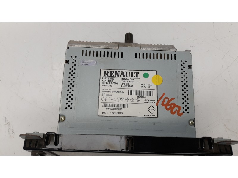 Recambio de sistema navegacion gps para renault clio iv 0.9 referencia OEM IAM 259150869R  