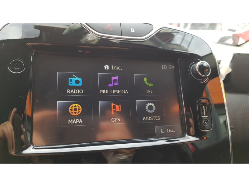 Recambio de sistema navegacion gps para renault clio iv 0.9 referencia OEM IAM 259150869R  