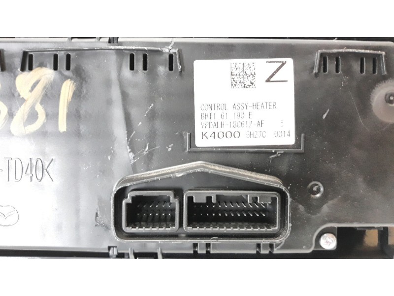 Recambio de mando climatizador para mazda 3 lim. () 2.2 turbodiesel cat referencia OEM IAM BHT161190E  