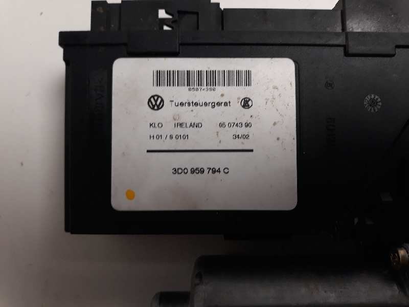 Recambio de motor elevalunas trasero derecho para volkswagen touareg (7la) tdi v10 referencia OEM IAM 3D0959794C 0574390 