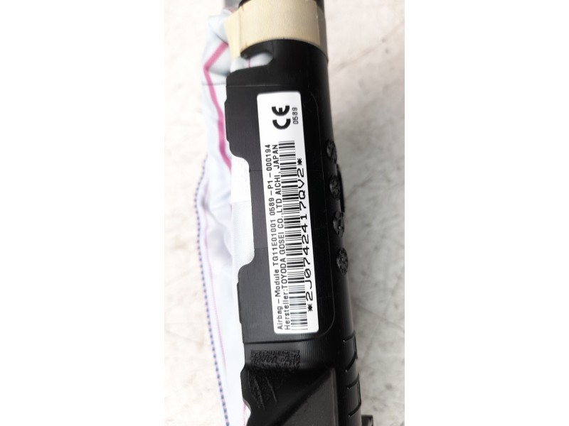 Recambio de airbag cortina delantero derecho para toyota auris active referencia OEM IAM 0589P1000194  