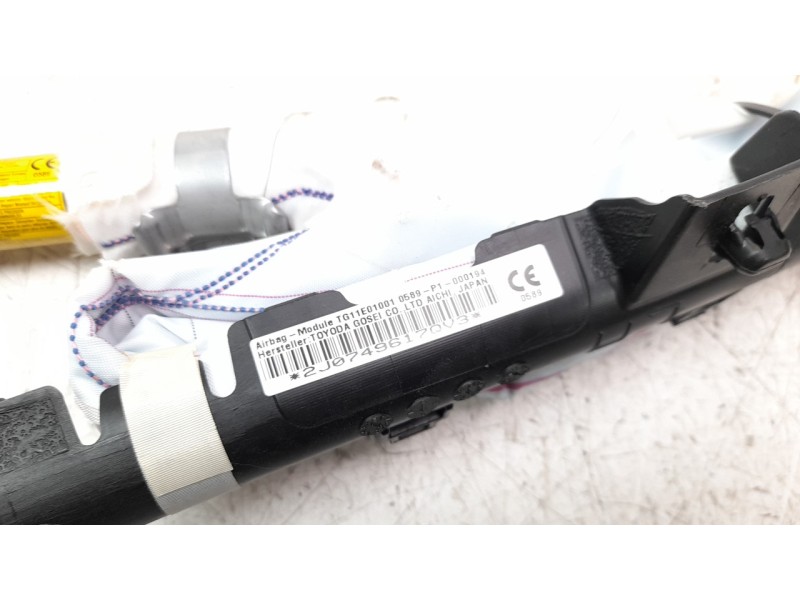 Recambio de airbag cortina delantero izquierdo para toyota auris active referencia OEM IAM 0589P1000194  