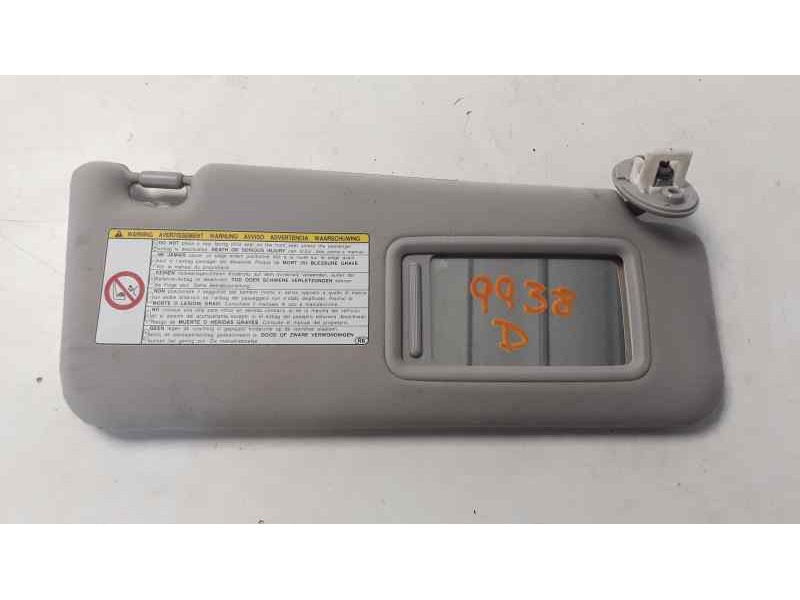 Recambio de parasol derecho para lexus is200 (ds2/is2) 2.2 d-4d cat referencia OEM IAM   