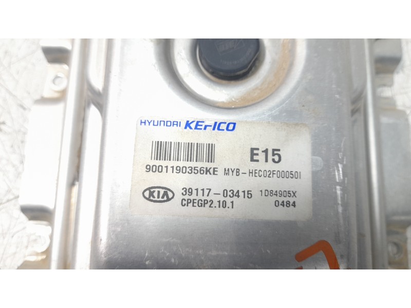 Recambio de centralita motor uce para kia rio (yb) 1.2 cat referencia OEM IAM 3911703415  