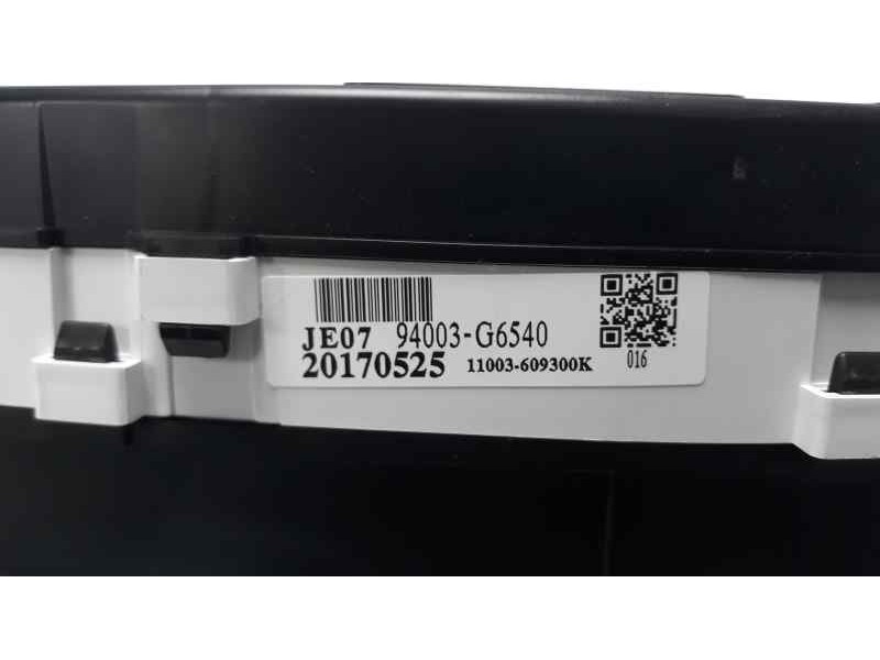 Recambio de cuadro instrumentos para kia picanto (ja) 1.0 cat referencia OEM IAM 94003G6540 20170525 