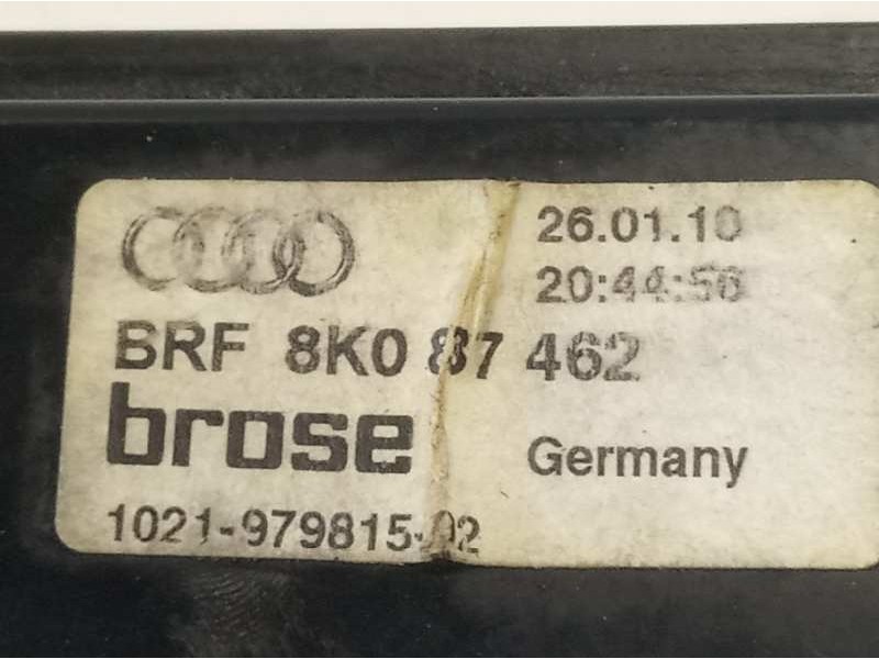 Recambio de elevalunas delantero derecho para audi a4 ber. (b8) e referencia OEM IAM 8K0837462 AU28ARSM 111470