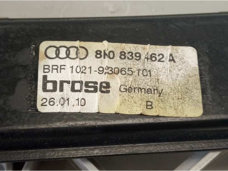 Recambio de elevalunas trasero derecho para audi a4 ber. (b8) e referencia OEM IAM 8K0839462A 8K0959812 
