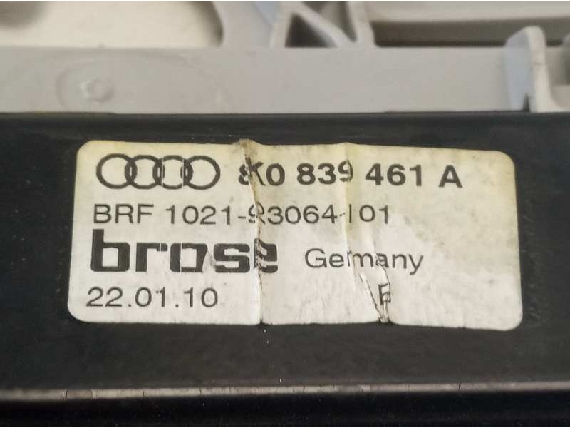 Recambio de elevalunas trasero izquierdo para audi a4 ber. (b8) e referencia OEM IAM 8K0839461A AU29ALSM 111724