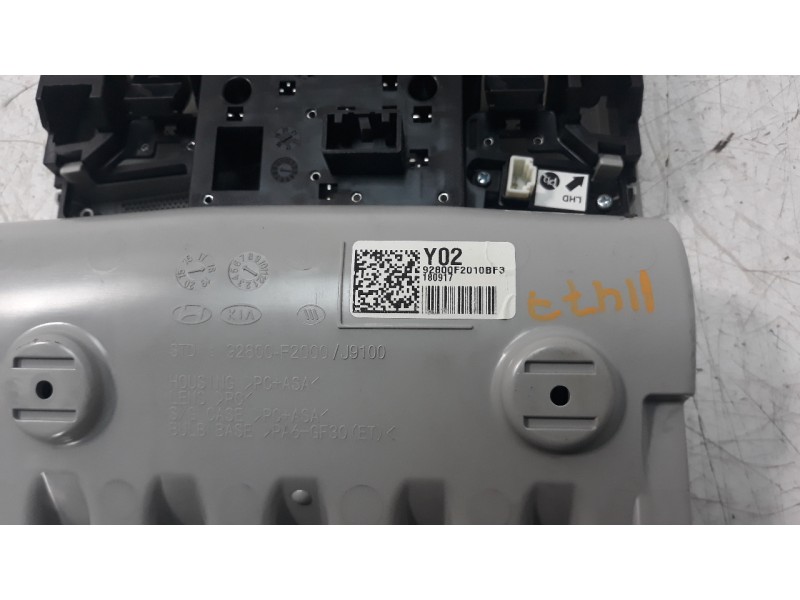 Recambio de luz interior para kia rio (yb) 1.2 cat referencia OEM IAM 92800F2000 92800J9100 