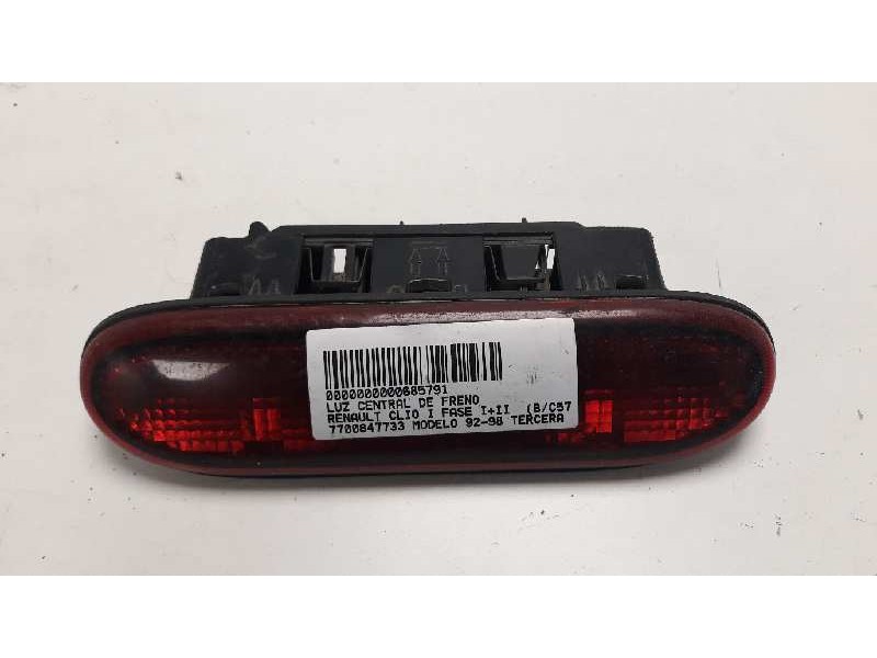 Recambio de luz central de freno para renault clio i fase i+ii (b/c57) 1.9 diesel referencia OEM IAM 7700847733  