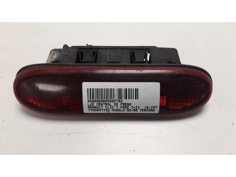 Recambio de luz central de freno para renault clio i fase i+ii (b/c57) 1.9 diesel referencia OEM IAM 7700847733  
